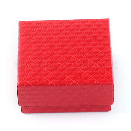 Cajas de joyería de cartón CBOX-Q035-27B-1