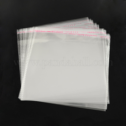 セロハンのOPP袋  正方形  透明  18x17.5cm  一方的な厚さ：0.035mm  内測度：14.5x17.5cm。 X-OPC-R012-20-1