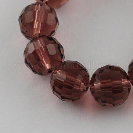 Chapelets de perles en verre transparent X-GLAA-R095-10mm-01-1