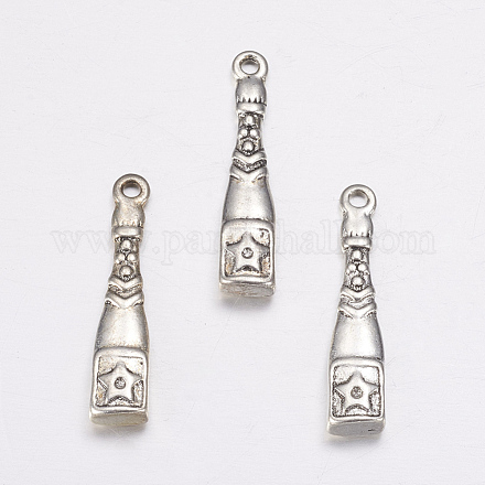 Tibetan Style Pendants X-TIBEB-B6768-AS-FF-1