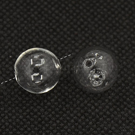 Perles de globe en verre soufflé faites à la main BLOW-E001-01E-1