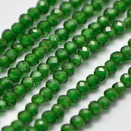 Chapelets de perles de pierres précieuses synthétiques X-G-K207-01E-03-1
