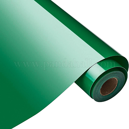 Rouleau de vinyle de transfert thermique vert benecreat DIY-WH0043-61A-1