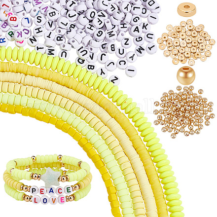 Pandahall elite fai da te lettera perline kit per la creazione di gioielli DIY-PH0010-57-1