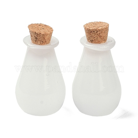 Ornamento di bottiglie di sughero di vetro AJEW-O032-02J-1