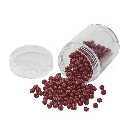 Opaque Glass Seed Beads SEED-JP0004-A03-1