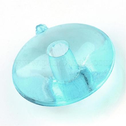 Perles en acrylique transparente TACR-S129-04-1