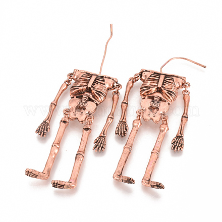 Alloy Human Body Skeleton For DIY Toy Doll Making PALLOY-Q359-034R-NR-1