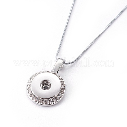 Модный оснастки ожерелье материалы NJEW-S102-1