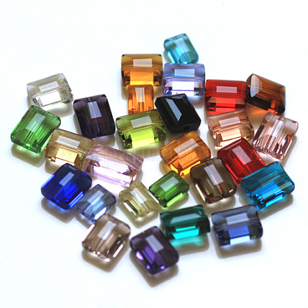 Perles d'imitation cristal autrichien SWAR-F060-10x8mm-M-1