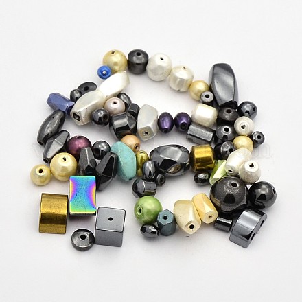 Non-Magnetic & Magnetic Synthetic Hematite Beads G-D652-07-1