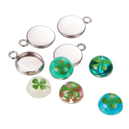 Kits de fabrication de pendentif de bijoux DIY-JP0001-B01-1