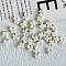 Synthetic Howlite Beads, for Jewelry Making, Floral White, Cross, 10x8x3.5mm, Hole: 1.6mm