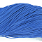 Round Waxed Polyester Cord, Taiwan Waxed Cord, Twisted Cord, Royal Blue, 1.5mm, about 415.57 yards(380m)/bundle