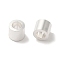 Brass Beads, Lead Free & Cadmium Free, Column, 925 Sterling Silver Plated, 3x2.5mm, Hole: 1.6mm