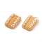 Resin Cabochons, Bread, Sandy Brown, 16.5x11.5x5mm