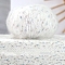 Wool Fibre Yarn, for Sweater Hat Socks Baby Blankets, White, 3mm