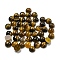 Natural Tiger Eye Cabochons, Half Round, 4x2~2.5mm
