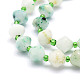 Chapelets de perles en jaspe au sésame naturel G-E569-C12-3