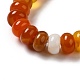 Chapelets de perles d'agate naturelle G-H295-C03-03-4