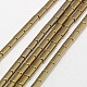 Electroplate Non-magnetic Synthetic Hematite Beads Strands G-J162-B-M-2