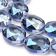 Electroplate Glass Beads Strands EGLA-S072-24x20mm-M-3