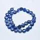 Chapelets de perles en lapis-lazuli naturel G-E446-01-12mm-2