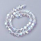 Chapelets de perles en pierre de lune synthétique G-E468-G01-6mm-2