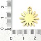 Pendentifs en acier inoxydable 304&nbsp;STAS-F315-07G-01-3