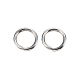 304 Stainless Steel Open Jump Rings X-STAS-D448-093P-10mm-1
