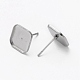 Accessoires de puces d'oreilles en 304 acier inoxydable X-STAS-L253-009A-P-3
