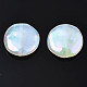 Perles acryliques placage irisé arc-en-ciel PACR-S221-005-2