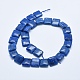 Chapelets de perles en lapis-lazuli naturel G-E446-08B-2