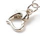 Iron Wire Spiral Cage Pendant Decorations HJEW-JM00746-5