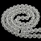 Chapelets de perles en verre transparent GLAA-S031-10mm-13-4