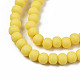 Handgemachte Fimo-Perlen Stränge CLAY-N008-053-01-3