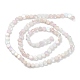 Brins de perles de verre de galvanoplastie de couleur dégradée GLAA-E042-03E-2