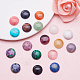 18 Kinds Natural & Synthetic Gemstone Cabochons G-PH0034-24-2