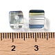 Perle di vetro trasparente bicolore&nbsp;X1-GLAA-NH0001-03G-3