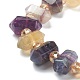 Natural Fluorite Beads Strands G-B016-01A-4