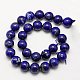 Natural Lapis Lazuli Beads Strands X-G-G423-4mm-A-2