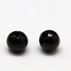 ABS Plastic Imitation Pearl Ball Beads X-MACR-A004-6mm-01C-2