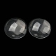 Transparente Glas Cabochons&nbsp;LS-GGLA-G013-4