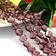 Faceted Flat Round Imitation Austrian Crystal Bead Strands G-M193-8mm-11A-1