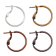 Brass Hoop Earrings KK-FH0001-26-1