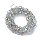 Electroplate Glass Beads Strands EGLA-J149-B-FR02-2