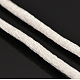 Cordons fil de nylon tressé rond de fabrication de noeuds chinois de macrame rattail NWIR-O002-01-2