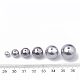 Perles d'imitation en plastique écologique MACR-S278-10mm-05-3