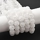Perle di vetro smerigliato crackle fili CCG-10D-37-4