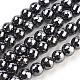 Non-magnetic Synthetic Hematite Beads Strands X-HEMA-8D-3-1